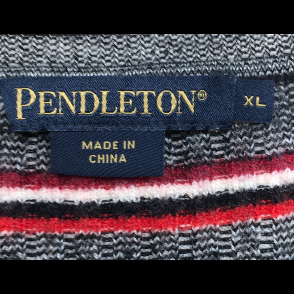 Pendleton Womens Stripe Multicolor Sweater Size XL - Picture 4 of 6